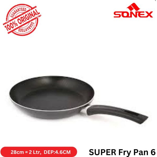 Sonex Premium Non-Stick Frying Pan – Multiple Sizes (18cm–30cm) | Easy-Clean, Durable, Even Heating Fry Pan for Everyday Cooking