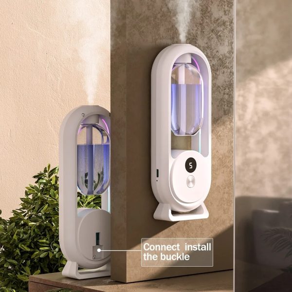 Silent and cordless aroma diffuser for home use
